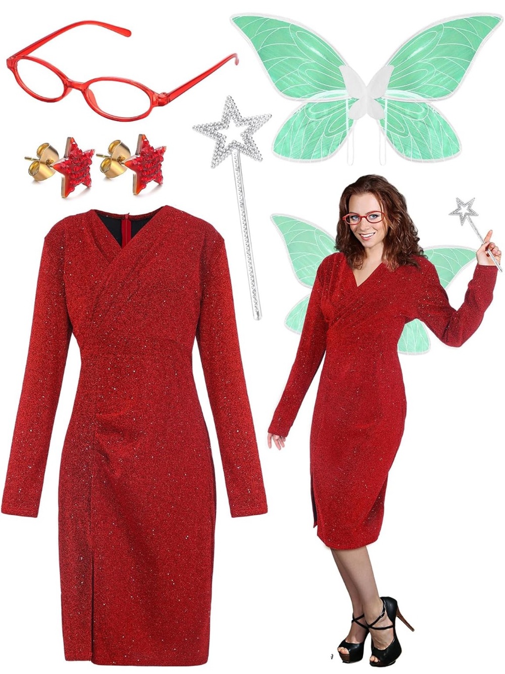 Fairy Godmother costume for women - VGUC. Fits multiple sizes.